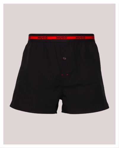 Hugo Boss 2 Pak vævede Boxershorts